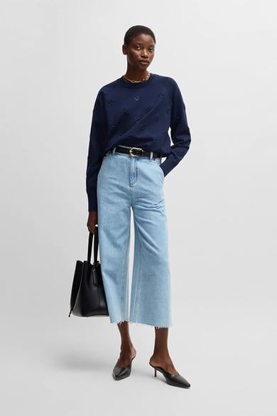 ΜΠΛΟΥΖΑ ΠΛΕΚΤΗ BOSS - 406 ΜΠΛΕ